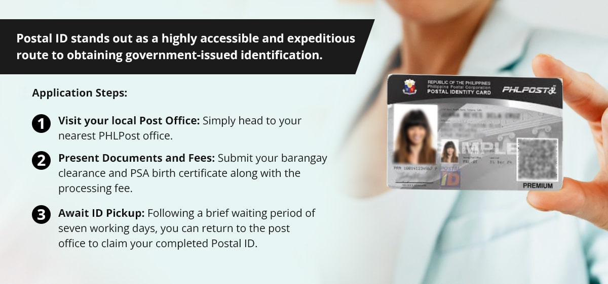 Postal ID application valid ID